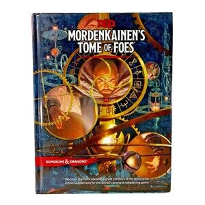 Dungeons & Dragons D&D Mordenkainen's Tome of Foes 2018 First Printing Hardcover